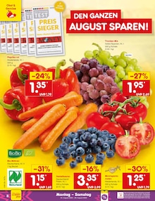 Tomaten im Netto Marken-Discount Prospekt "Aktuelle Angebote" mit 68 Seiten (Reutlingen)