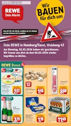 REWE Prospekt für Ammersbek: "Dein Markt", 32 Seiten, 04.05.2026 - 09.05.2026