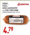 Gyros-, Pizza-, Käse-Lauchsuppe oder Chili con Carne Angebote von Rasting bei Marktkauf Hagen für 4,79 €