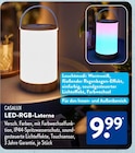 LED-RGB-Laterne im Angebot bei ALDI SÜD in Euskirchen LED-RGB-Laterne Angebote von CASALUX bei ALDI SÜD Euskirchen für 9,99 €