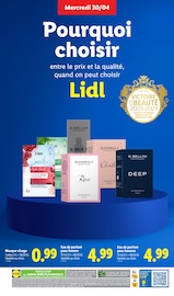 Parfum Angebote im Prospekt "PRIX EN BAISSE" von Lidl Parfum Angebote im Prospekt "PRIX EN BAISSE" von Lidl auf Seite 30