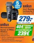Herrenrasierer Series 9 PRO+ 9655cc bei expert im Ochsenfurt Prospekt für 239,00 €
