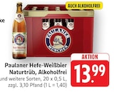 EDEKA - Hefe-Weißbier Naturtrüb, Alkoholfrei Angebot im Prospekt Hefe-Weißbier Naturtrüb, Alkoholfrei bei EDEKA im Prospekt "" für 13,99 €