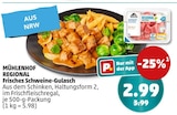 Frisches Schweine-Gulasch Angebote von MÜHLENHOF bei Penny Neuss für 2,99 €