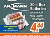 Batterien im Angebot bei expert in Niederkassel Batterien Angebote von Ansmann bei expert Niederkassel für 4,44 €