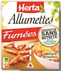 Promo Allumettes Fumées Conservation Sans Nitrite à 0,94 € dans le catalogue Netto à Idron