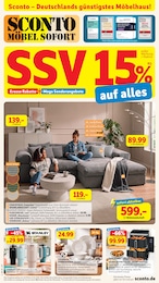 Aktueller Sconto SB Prospekt (Frankfurt (Main)) Sconto SB Prospekt "SSV 15% AUF ALLES" mit 8 Seiten (Frankfurt (Main))