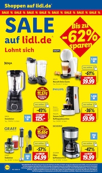 Kaffeemaschine im aktuellen Lidl Prospekt (Freiburg (Breisgau)) Kaffeemaschine im Lidl Prospekt "LIDL LOHNT SICH" mit 66 Seiten (Freiburg (Breisgau))