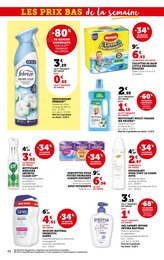 Prix et réduction Ménagère dans le prospectus Super U en cours Offre Ménagère dans le catalogue Super U du moment à la page 42