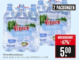 Mineralwasser im Angebot bei Marktkauf in Ulm Mineralwasser Angebote von Vitrex bei Marktkauf Ulm für 5,00 €