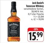 Tennessee Whiskey im Angebot bei EDEKA in Bamberg Tennessee Whiskey Angebote von Jack Daniel's bei EDEKA Bamberg für 15,99 €
