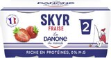 Skyr à la fraise 0% MG - DANONE en promo chez Géant Casino Skyr à la fraise 0% MG - DANONE dans le catalogue Géant Casino