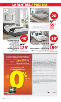 Catalogue Hyper U, 15/07/2026 - 09/08/2026, LES PRIX BAS Spécial rentrée, 24 pages Prospectus Hyper U en cours, "LES PRIX BAS Spécial rentrée", 24 pages