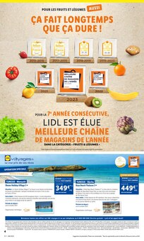 Promotion Poisson surgelé dans le prospectus Lidl, valable du 08/02/2023 au 14/03/2023 Promo Poisson surgelé dans le catalogue Lidl du moment à la page 4
