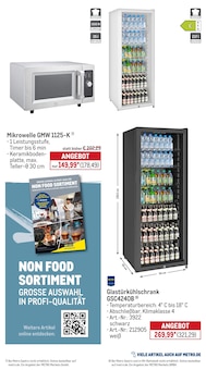 Mikrowelle im METRO Prospekt "Monatsmenü Mai + Gewinnspiel" mit 49 Seiten (Recklinghausen)