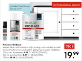 Premium Weißlack von  im aktuellen Hellweg Prospekt für 6,99 €