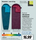 Schlafsack von Rocktrail für 16,99 € bei Lidl im Angebot Schlafsack von Rocktrail im aktuellen Lidl Prospekt