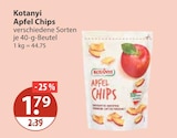 Chips im V-Markt Prospekt Apfel Chips von Kotanyi im aktuellen V-Markt Prospekt für 1,79 €