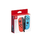 Paire de manettes "Joy-Con" Bleu et Rouge pour Nintendo Switch - NINTENDO - Carrefour à Reims Paire de manettes "Joy-Con" Bleu et Rouge pour Nintendo Switch - NINTENDO en promo chez Carrefour Reims à 64,99 €