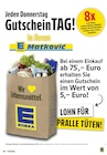 EDEKA Tamm - GutscheinTAG Angebot im Prospekt GutscheinTAG bei EDEKA im Tamm Prospekt für
