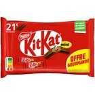 Mini Barres Kit Kat "Offre gourmande" - NESTLÉ - Carrefour Market Mini Barres Kit Kat "Offre gourmande" - NESTLÉ à 4,69 € dans le catalogue Carrefour Market