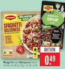 Spaghetti Bolognese im Angebot bei Marktkauf in Göppingen Spaghetti Bolognese Angebote von Maggi bei Marktkauf Göppingen für 0,49 €