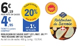 E.Leclerc Staple - Promo Reblochon de Savoie AOP 25% Mat. Gr. Promo Reblochon de Savoie AOP 25% Mat. Gr. à 4,95 € dans le catalogue E.Leclerc à Staple