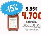 Gaspacho - Karine & Jeff dans le catalogue Naturalia