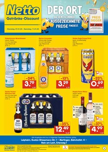 Netto Marken-Discount Prospekt "DER ORT, AN DEM DU IMMER AUSGEZEICHNETE PREISE FINDEST." mit  Seiten (Donauwörth)