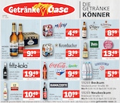 Aktueller Getränke Oase Prospekt mit Bier, "Aktuelle Angebote", Seite 1
