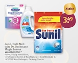 Magic Leaves Waschmittel Angebote von Sunil, Dalli Med oder Dr. Beckmann bei tegut Ingolstadt für 3,49 €