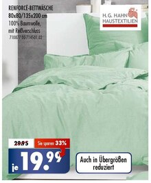 RENFORCÉ-BETTWÄSCHE bei Möbel Hausmann in Grevenbroich RENFORCÉ-BETTWÄSCHE im Angebot bei Möbel Hausmann Grevenbroich für 19,99 €