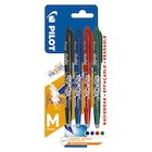 4 rollers "Frixion ball" - PILOT en promo chez Carrefour 4 rollers "Frixion ball" - PILOT dans le catalogue Carrefour