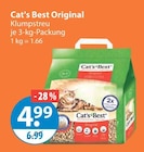 Original im V-Markt Prospekt Original von Cat's Best im aktuellen V-Markt Prospekt für 4,99 €