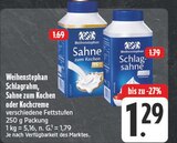Schlagrahm Angebot in Großrinderfeld Schlagrahm im aktuellen Prospekt bei EDEKA in Großrinderfeld