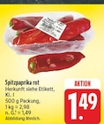 nah und gut Schwanfeld - Spitzpaprika rot Angebot im Prospekt Spitzpaprika rot bei nah und gut im Schwanfeld Prospekt für 1,49 €