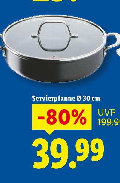 Servierpfanne Ø 30 cm