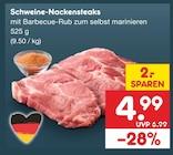 Aktuelles Schweine-Nackensteaks Angebot bei Netto Marken-Discount in Bremerhaven ab 4,99 €