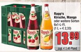 Aktuelle Kirschen Angebote bei alldrink in Frankfurt (Main) Aktuelles Kirsche, Mango Angebot bei alldrink in Frankfurt (Main) ab 13,99 €