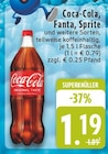 Coca-Cola, Fanta, Sprite und weitere Sorten, teilweise koffeinhaltig Angebote von Coca-Cola bei E center Spenge für 1,19 €