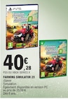 Farming Simulator 25 - GIANTS en promo chez E.Leclerc Villiers-le-Bel à 40,28 €