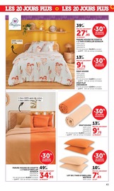 Housse De Couette en promo dans le catalogue Hyper U à la page 43