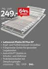 Lattenrost Platin 28 Plus KF Angebote von Schlaraffia bei XXXLutz Möbelhäuser Wolfenbüttel für 249,00 €