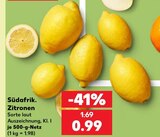 Aktuelle Zitronen Angebote bei Kaufland in Wuppertal Aktuelles Zitronen Angebot bei Kaufland in Wuppertal ab 0,99 €