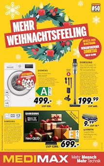 Fernseher im MEDIMAX Prospekt "MEHR WEIHNACHTSFEELING" mit 8 Seiten (Hilden)