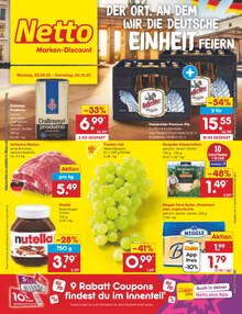 Bier im Netto Marken-Discount Prospekt "Aktuelle Angebote" mit 58 Seiten (Fulda)
