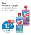 Allzweckreiniger Lavendel im V-Markt Prospekt Allzweckreiniger Lavendel von Ajax im aktuellen V-Markt Prospekt fĂŒr 1,39 âŹ