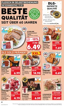 Schweinefilet im aktuellen Kaufland Prospekt (Trier) Schweinefilet im Kaufland Prospekt "Aktuelle Angebote" mit 54 Seiten (Trier)