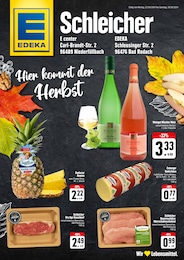 Aktueller EDEKA Supermärkte Prospekt für Gompertshausen: Hier kommt der Herbst mit 2} Seiten, 23.09.2024 - 28.09.2024