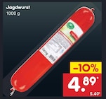 Jagdwurst bei Netto Marken-Discount im Bad Gottleuba Prospekt für 4,89 €